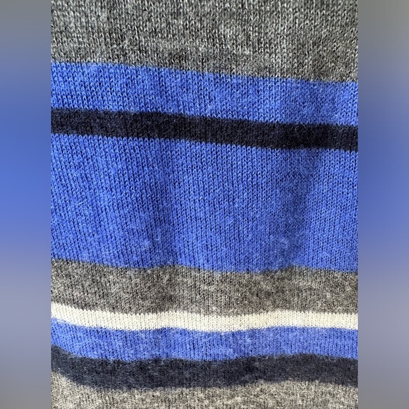 Theory 100% Cashmere Long Striped Sweater, size S, boat neck - Picture 5 of 13